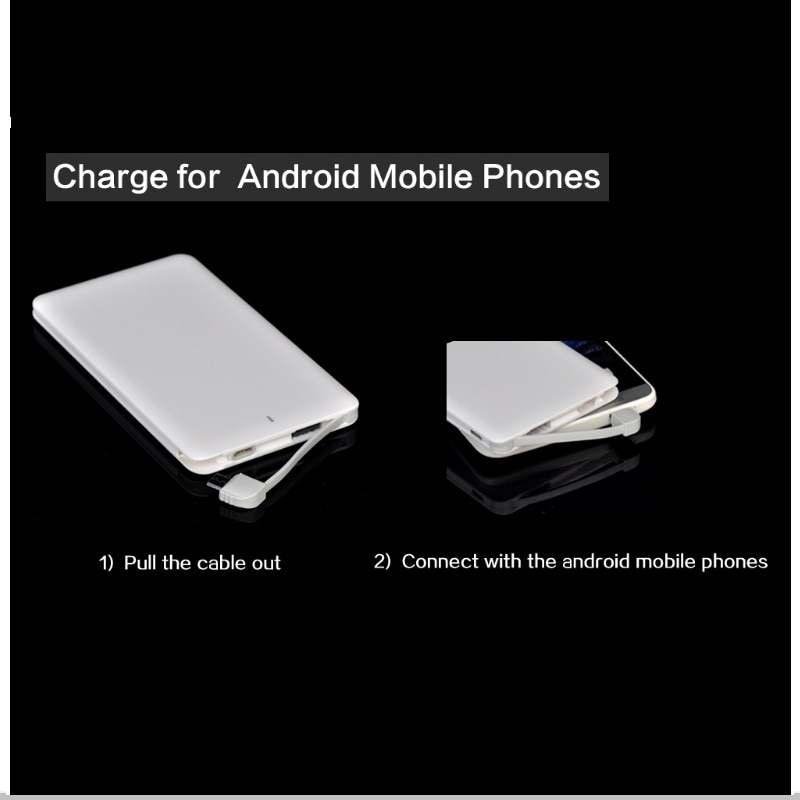 6000mah polymer power bank good portable charger external battery bank for iphone samsung xiaomi all phones