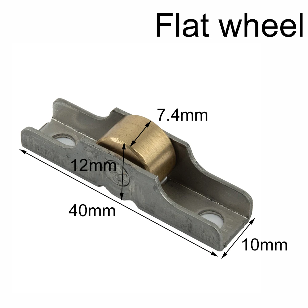 Stainless Steel Window Pulley Glass Upperand Down Pulleys Wheel Sliding Door Roller Runner Mute Wheel Track Pulley Furniture