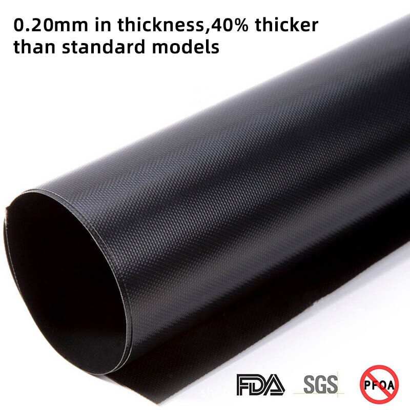 5Pcs BBQ Grill Mat Non-Stick Reusable Liners Oven Grill Foil Barbecue Liner Mat Bbq Tools Summer Accessories