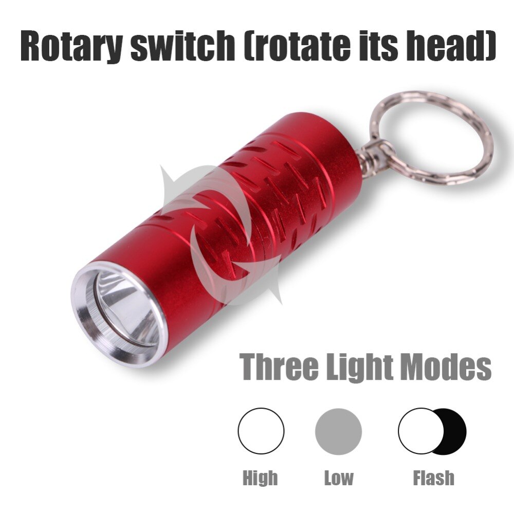 Tragbare Mini Keychain Pocket Torch Taschenlampe Laterne Taschenlampe Wasserdichte 2000 lumen LED Linternas 3 Modi Camping Licht