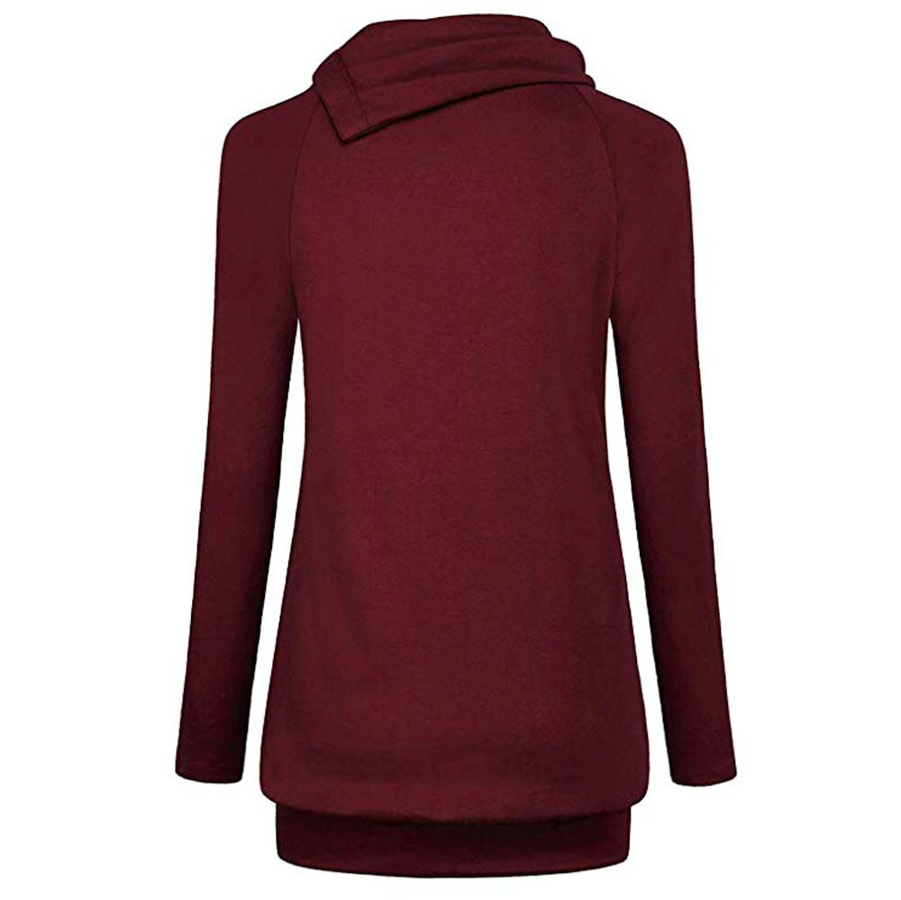 Chemisier de maternité à manches longues | Bouton femme, col bénitier, haut et Blouse d'allaitement