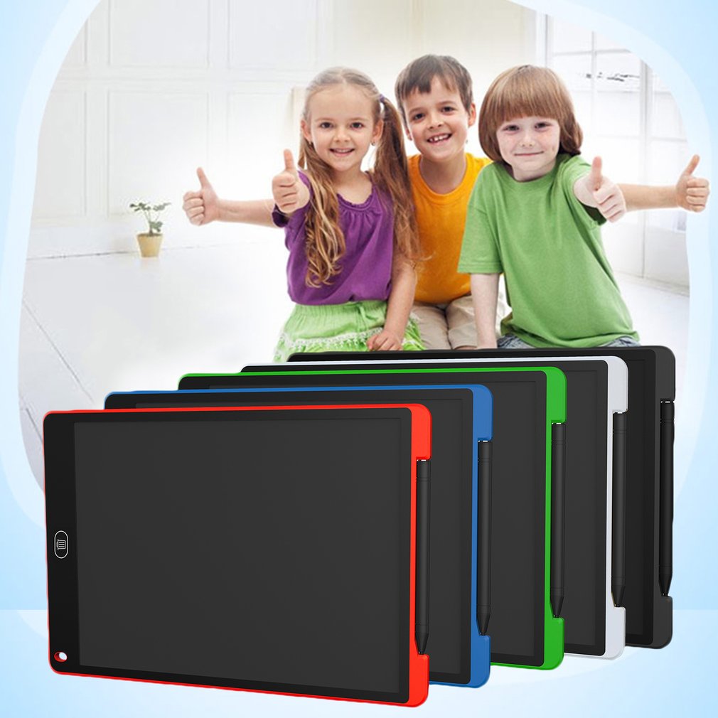 12 Inches LCD Screen Writing Pad Digital Drawing Pad Handwriting Board Portable Electric writing Board For Home Office usage