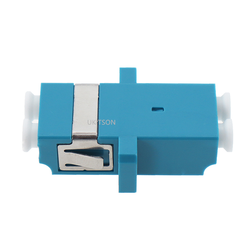 LC To LC APC UPC Duplex Coupler Plug Female Adapter Keystone 2 Ports LC-LC Optical Fiber Connector For Telecom Network Extension