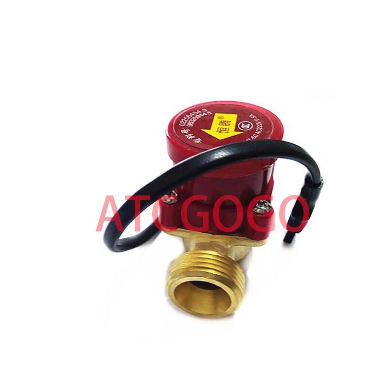 G1 To 3/4 Water Pump Flow Switch Magnetic Circulation Boosting Pump Full Coppe Pressure Original Waterproof Control Sensor