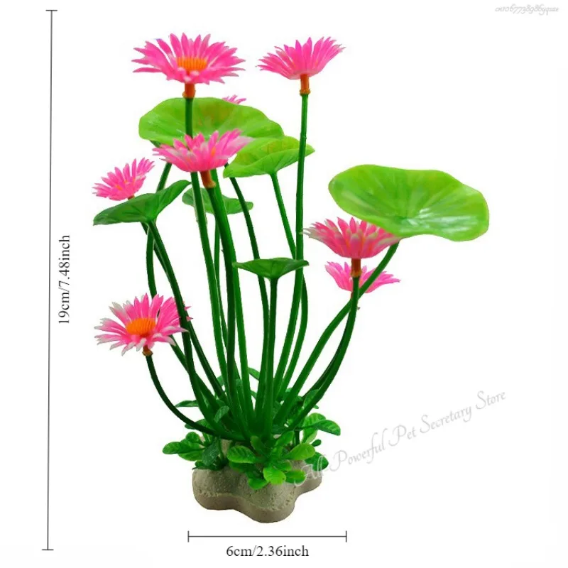 Artificial Aquarium Decor Plants Plastic Aquatic Plants Underwater Plants Aquarium Accessories Decoration Piante Acquario