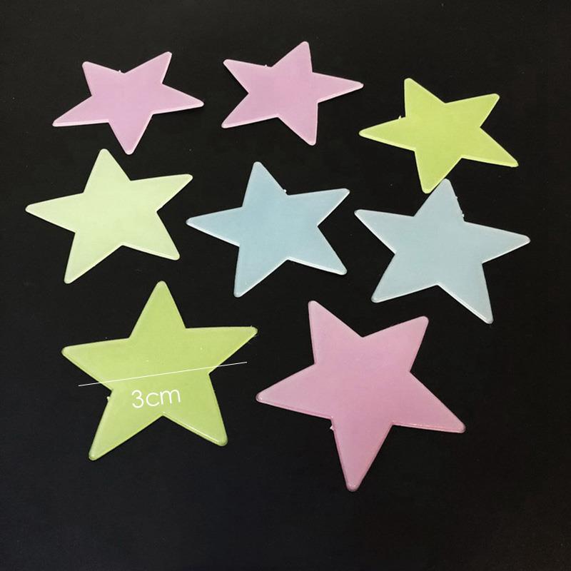 Fantasy Starry Sky Luminous Wall Stickers Glow In The Dark Stars Sticker Decals For Colorful Fluorescent Stickers Home Decor
