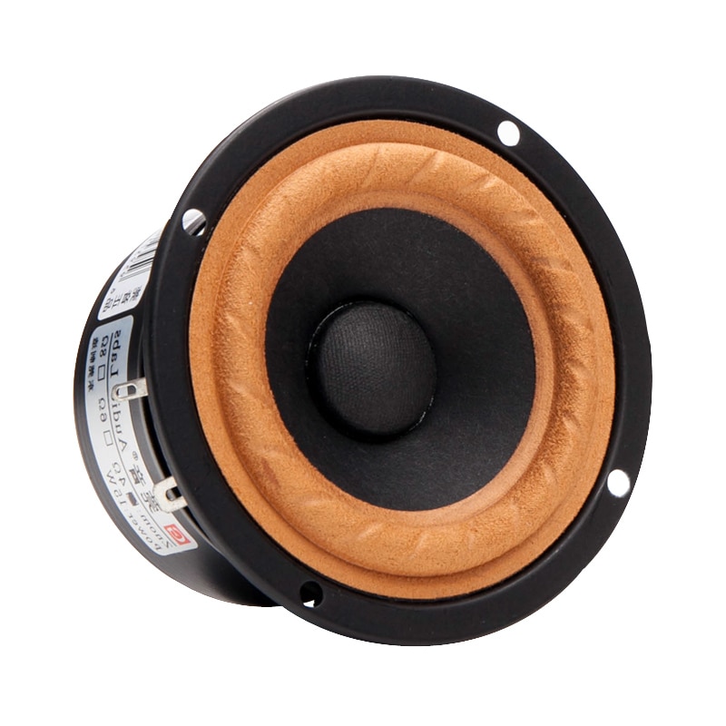 2PCS Audio Labs 3inch Full Range Frequency Speaker Driver Special Cloth Suspension Magnetism Shielded 4/8ohm 20W Round/Square
