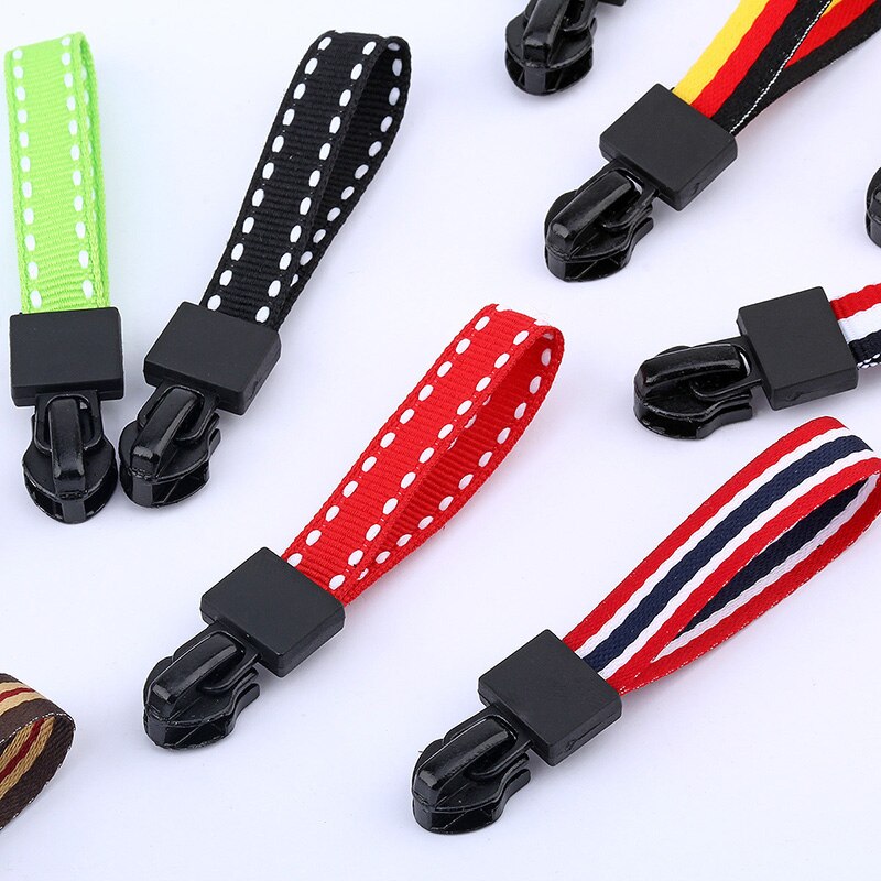 5 sztuk 5 # taśmy suwaki z suwakiem wstążka Zipper Pull odwrotnej instalacji dla niewidoczne Zip torby kurtki Zip głowy DIY szycia