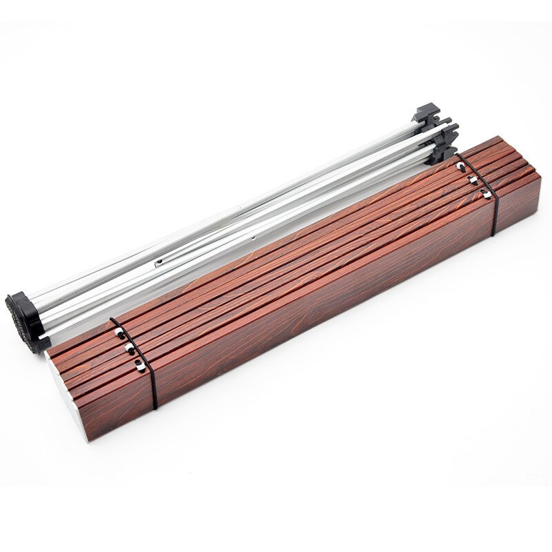 Taitettava kannettava puupainettu retkeilypöytä kevyt talli mesas plelegables matka vaellus grilli ulkoleiri piknikpöytä