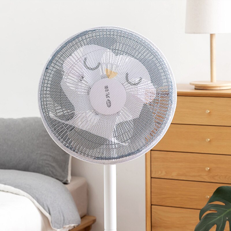 Cartoon Fan Cover Electric Fan Safety Cover Child Anti-pinch Protection Fan Net Cover Floor Fan All-inclusive
