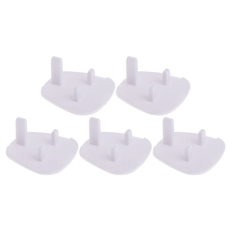 Protection de sécurité pour prise de courant, 5 pièces, pour bébé et enfant, royaume-uni,