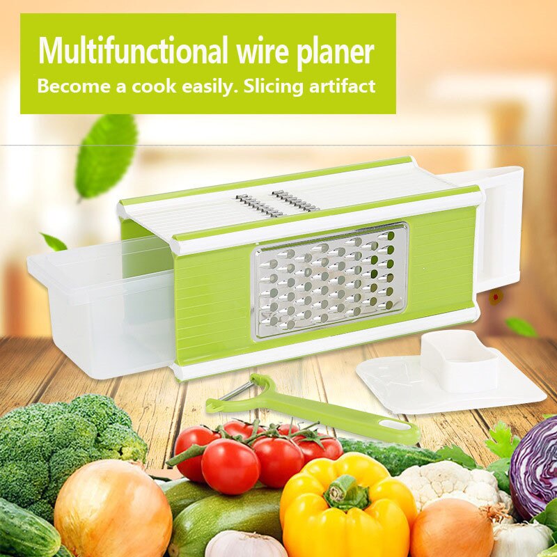 Multi-Functional Grater Potato Carrot Cutter Kitchen Cutter Square Sutter Kitchen Essential Tool