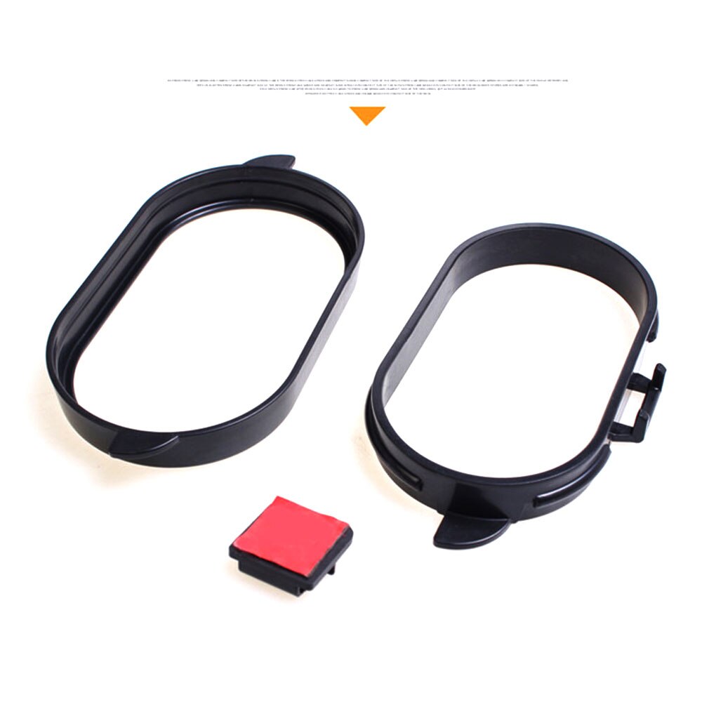 DSYCAR 1Set Universal Car Rubbish Bag Plastic Hanger Clip Auto Garbage Bags Frame Pasted Trash Holder Bin Vehicle Organizer