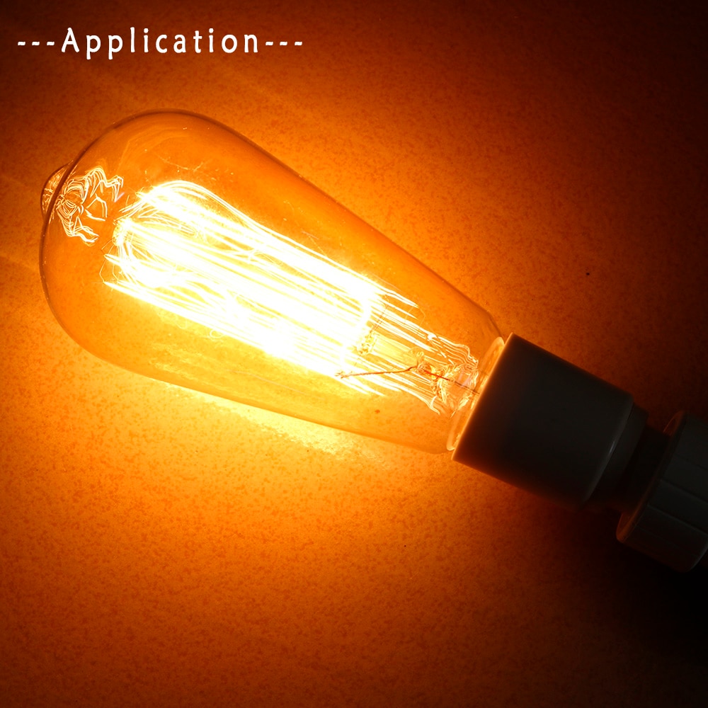 Adaptador para bombilla LED GU10 a E27, soporte para lámpara, enchufe, adaptador de soporte de lámpara, material resistente al calor, 1 Uds.