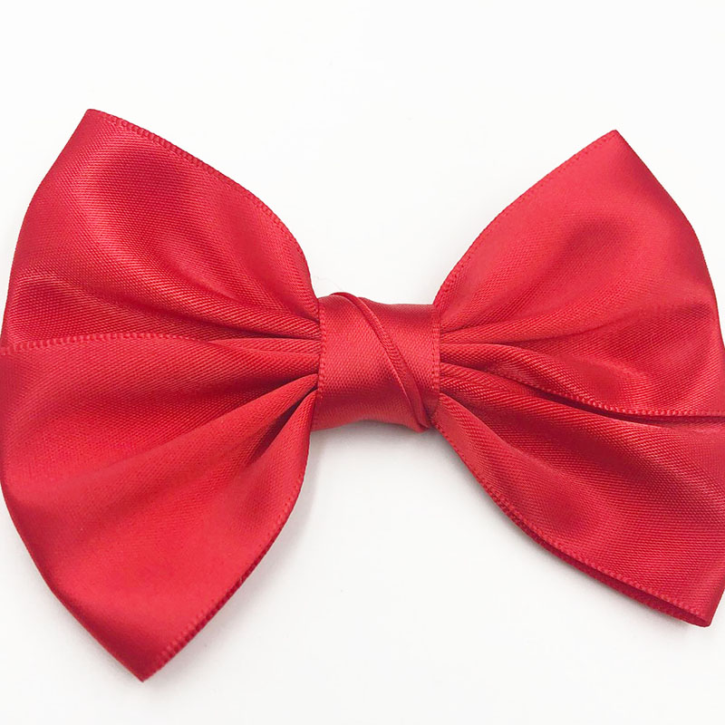 10 Uds. De decoración de boda de satén, apliques de costura, ramillete, lazo grande A156: Multicolor