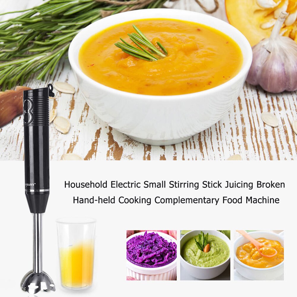 300W 3 in 1 Immersion Handheld 2 Speed Electric Food Dough Mixer Mixing Stick Kitchen Cooking Supplementary Food Machine