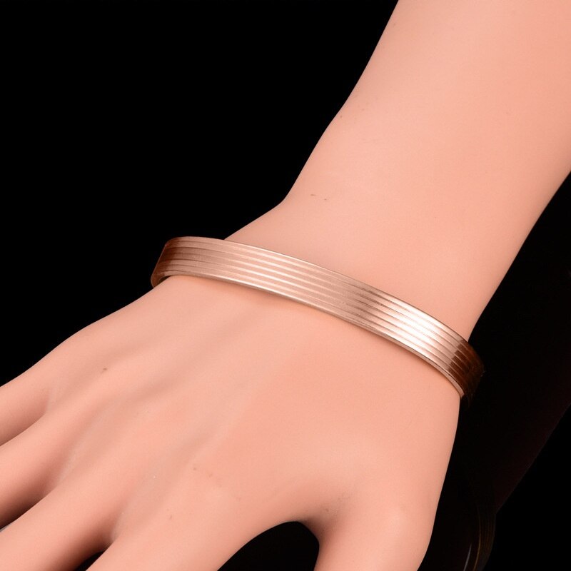 Jewelry Health Care Anti Arthritis Rheumatism Pain Relief Bio Magnetic Copper Bracelets Bangles For Women