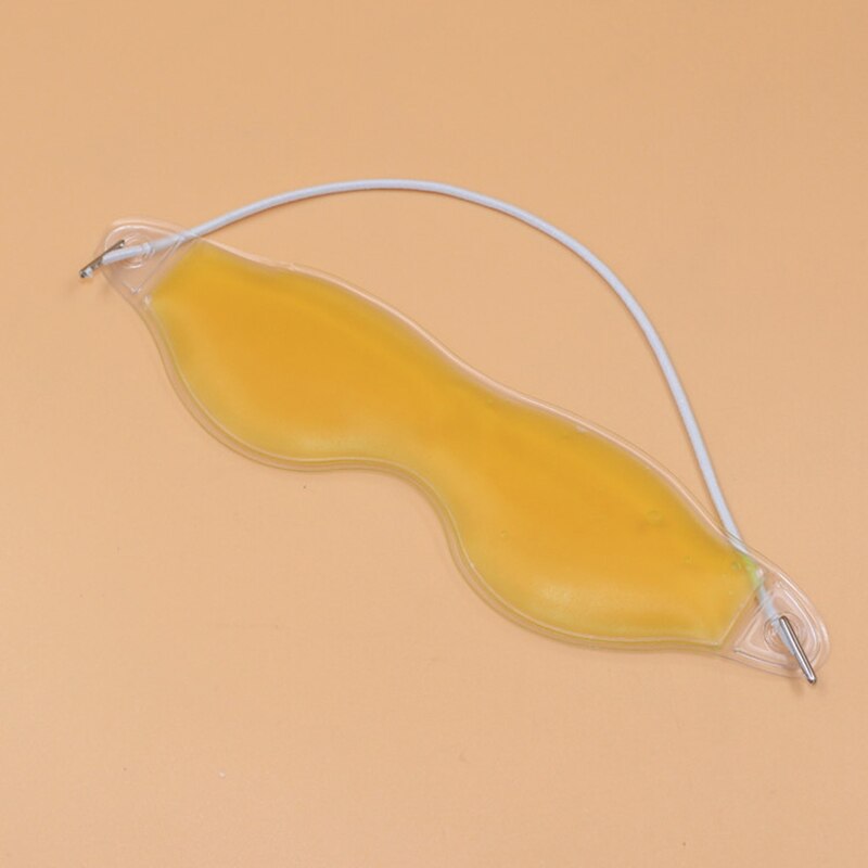 Cold Sleeping Eye Mask Ice Compress Gel Eye Fatigue Relief Cooling Relaxation Eye Shield Care Tools Removing Dark Circle TSLM1: Yellow