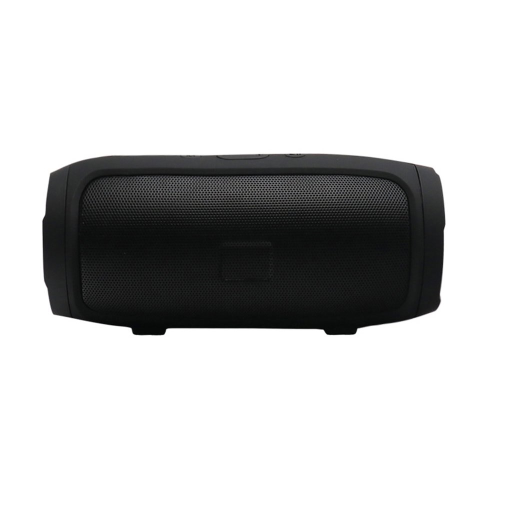 Portable Wireless Speaker Subwoofer Small Drum Sound Outdoor Sports Portable Mini Waterproof Speaker: Black