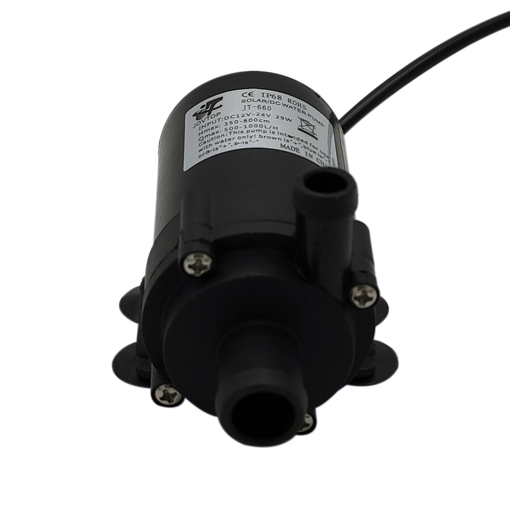 Solar DC 12V 24V Water Circulation Pump Brushless Motor Water Pump 900L/H free