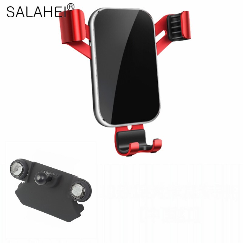 Car Phone Holder For PORSCHE 718 Boxster Car Phone Holder Interior Dashboard Holder Cell Stand Car Accessories Phone Holder: red