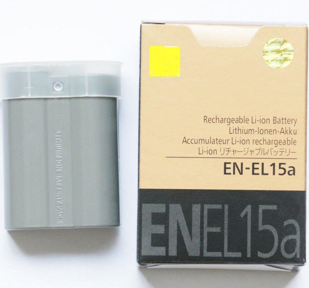 EN-EL15A ENEL15A EN EL15A Batterij Voor Nikon D850 D7000 D600 D810 D750 D610 D7500 D7200 MH-25 MB-D15 EN-EL15