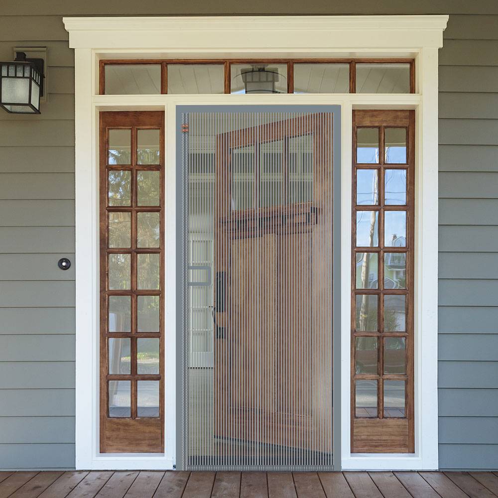 Rideaux anti-moustiques, Style, rideau de Porte à écran, longue à rayures magnétiques, Porte d'isolation, décoration spécialisée d'intérieur: Autre