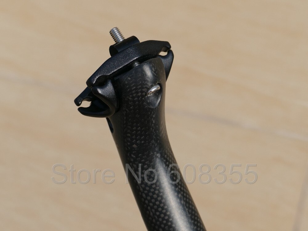 Carbon MTB Racefiets Zadelpen 31.6mm 27.2mm 350mm 400mm-3 K/UD Carbon Matt Glossy FIETS Zadelpen