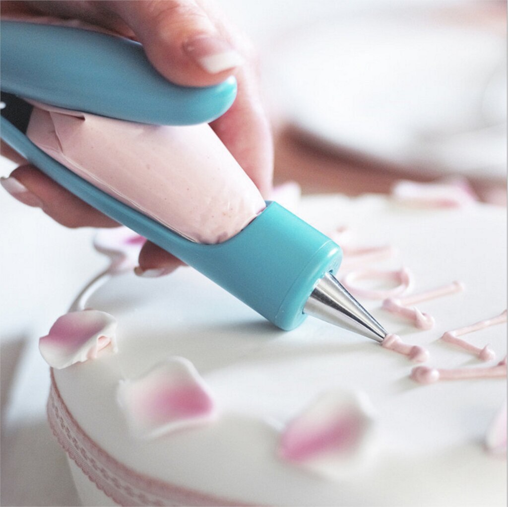 Pastry Icing Spuitzak Nozzle Tips Fondant Cake Sugarcraft Decorating Pen Taart Decoreren Gereedschappen Keuken Accessoires D975