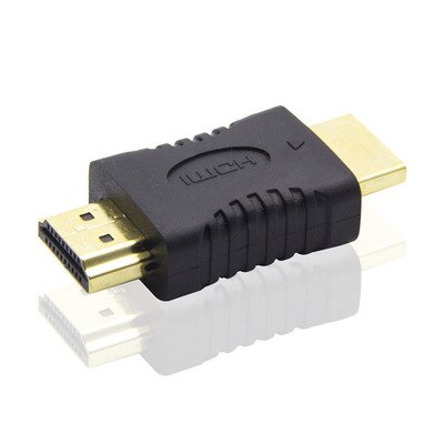 Hdmi male to male coupler extender adapter plug f/f for hdtv  hd 1080p