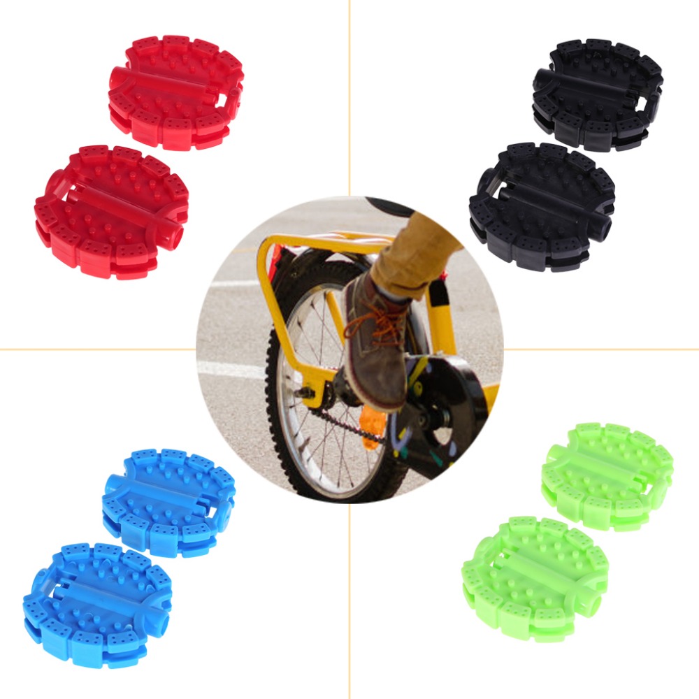 1 paire de pédales de vélo pour enfants, remplacement de Tricycle, outils de cyclisme antidérapants, et directe