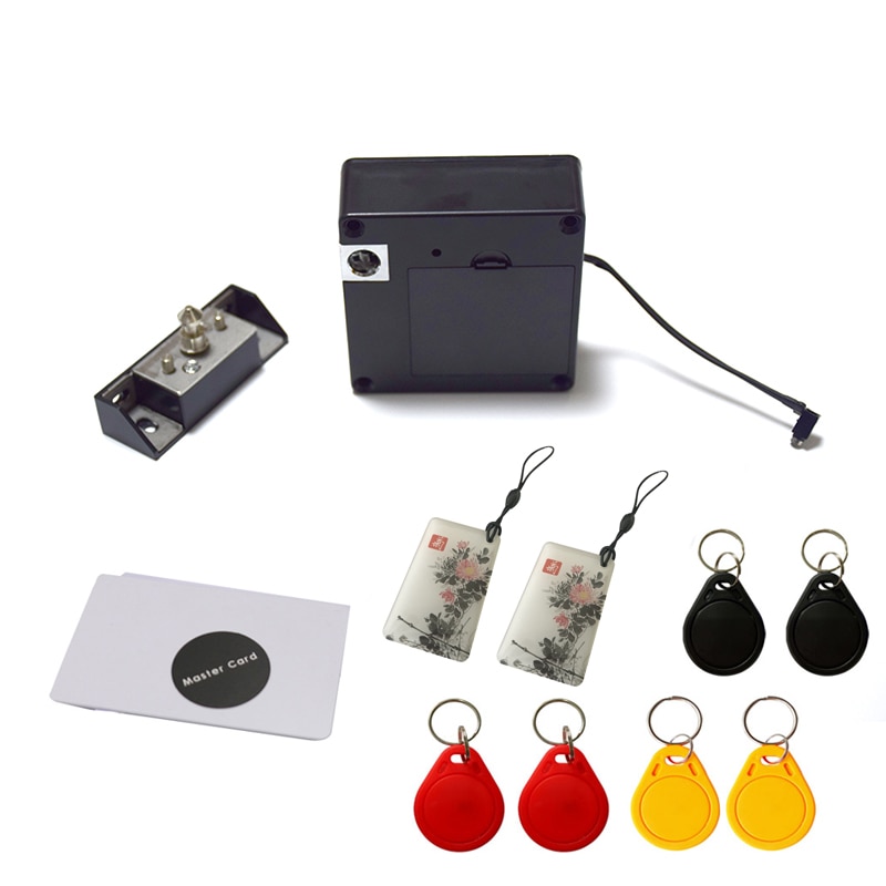 Serrure électrique Invisible pour armoire et tiroirs, carte IC, RFID, 13.56MHz