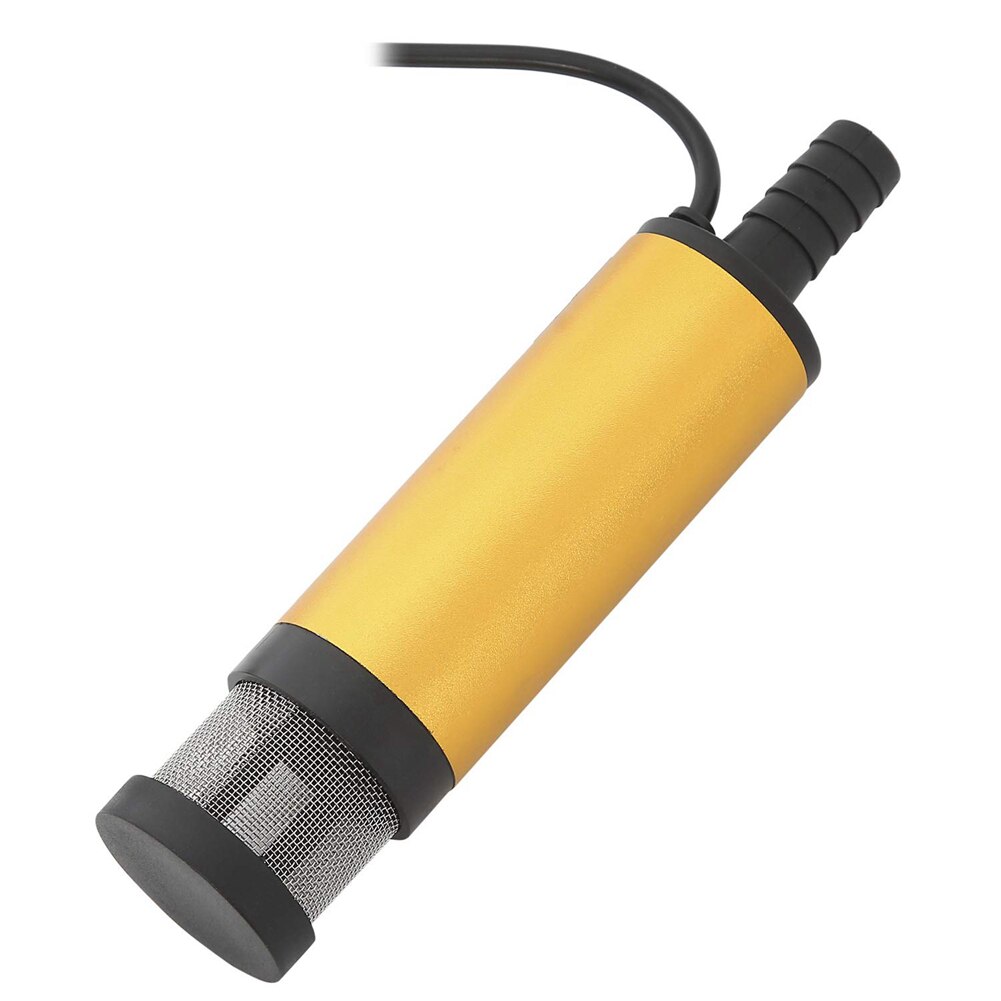 Portable Mini Electric Diesel Pump Fuel Oil Transfer Refueling 12V DC Stainless Steel Car Motorbike 2L/min Fuel Transfer Pump