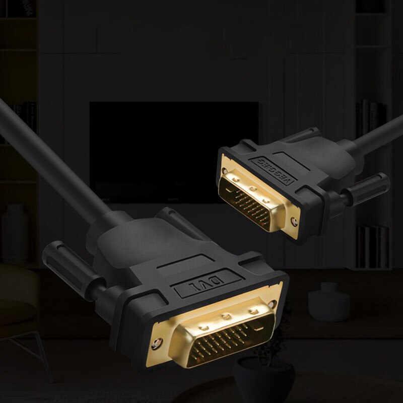 Cable Dvi Dvi24 + 1 macho a macho línea de conexión de alta definición línea de extensión de Tv para ordenador portátil 1 m-15 m