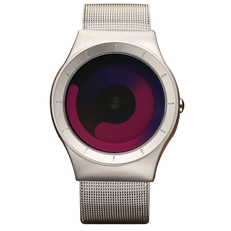 Unieke Draaitafel Minimalistische Creatieve Horloge Novel Stijlvolle Geek Sport Quartz Horloge Voor Mannen Vrouwen Relogio Masculino: QP017