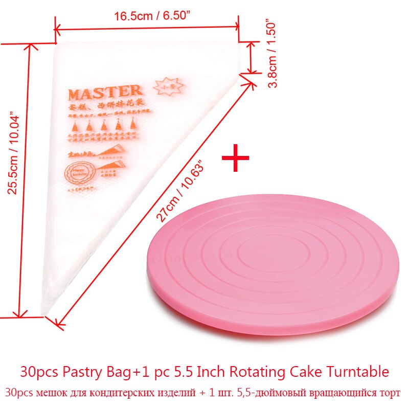 5.5 Inch Rotating Cake Turntable Revolving Cake Decorating Stand Platform Cake Decorating Tool: 4