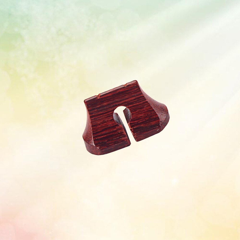 1pc Erhu Bridge BY100 Wooden Premium Rosewood Instrument Bridge Musical Bridge for Accessories Chinese Erhu Instrument Parts