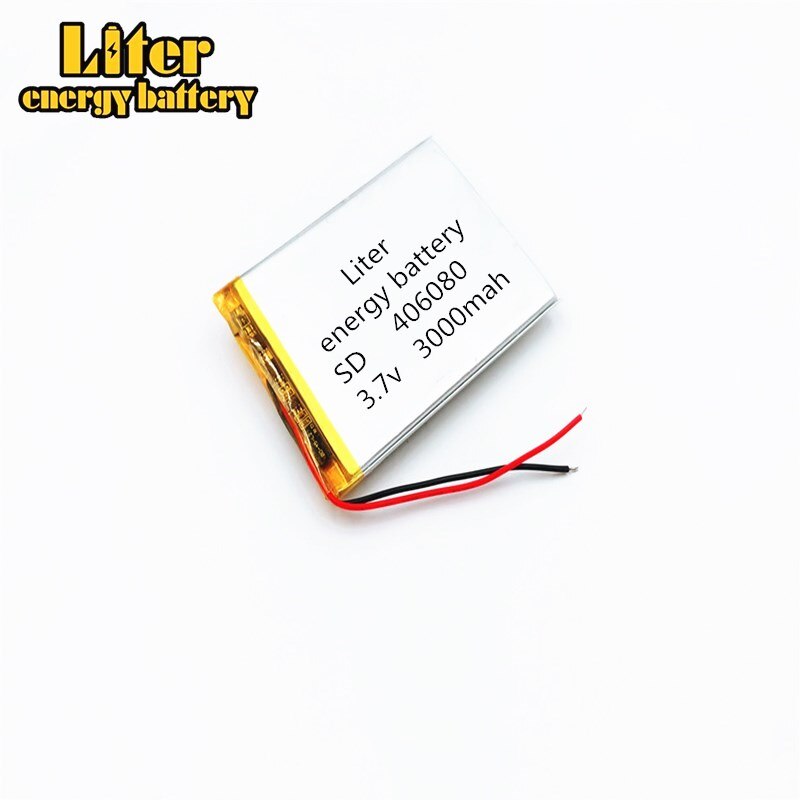 Liter energy battery 406080 3.7V 3000mah tablet battery with Protection Board For VX787 VX530 VX540T VX585