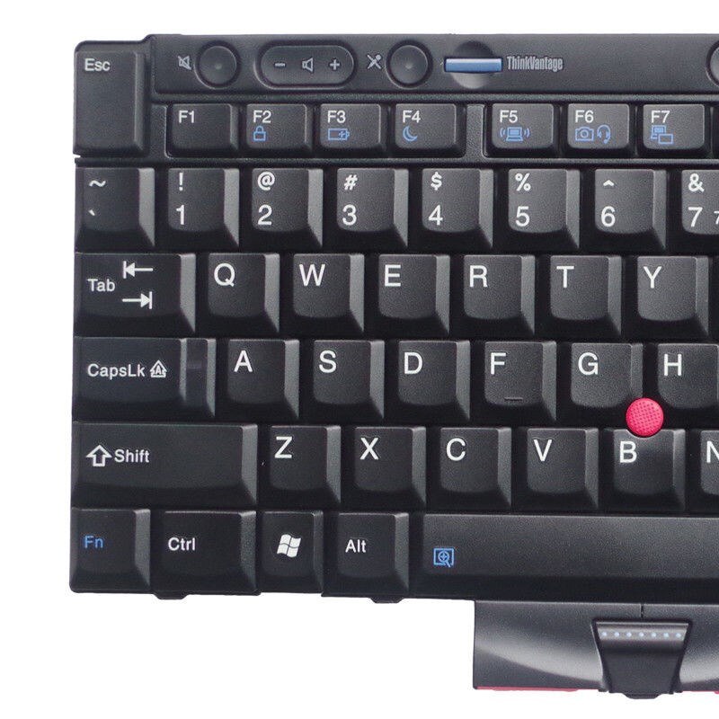 Original Lenovo Tastatur-Ersatzteil Für ThinkPad T410/T420 – Dänisches Layout, Schwarz, Notebook-Tastatur 45N2220