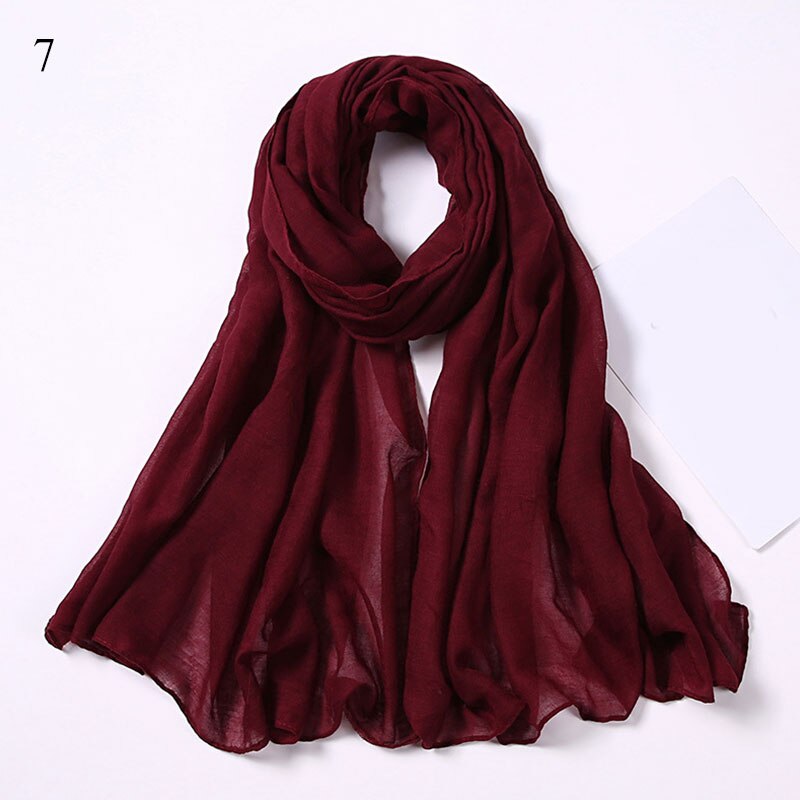 175*72cm Women Plain Chiffon Scarf Muslim hijab Scarf Solid Color head scarf muslim hijabs scarf shawls Islam shawls and wraps: Dark Grey