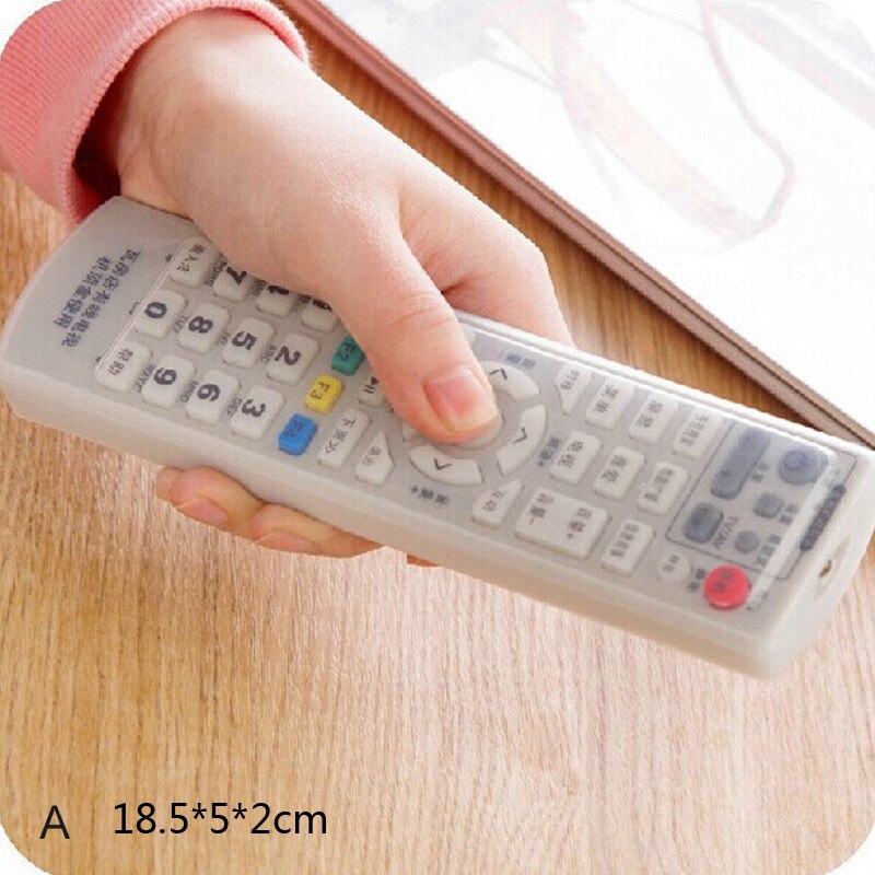 Remote Control Covers Household Merchandises Waterproof Dust Cover TV Remote Control Home Air Conditioning 1 Pcs: 18.5x5x2cm