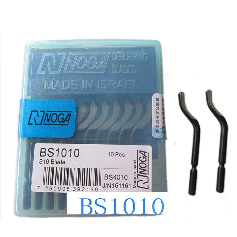 Ujoy 1SET/10 pièces NOGA lame d'ébavurage lame de coupe rotative BS1010/1018/1012/1016/3003/3010 BK3010/1010