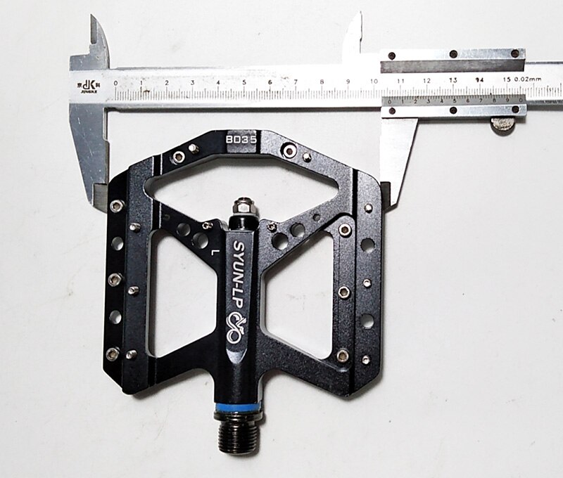 Syun-lp Aluminum CNC Sealed Bearing MTB Bike Pedals Ultra Light Antiskid Road Bike Platform