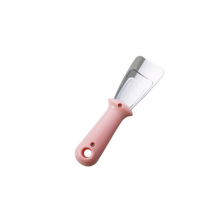 Refrigerator Deicer Shovel Multifunction Household Defrosting Cleaning Gadget Ice Defrost Removing Scraper Kitchen Tools: pink