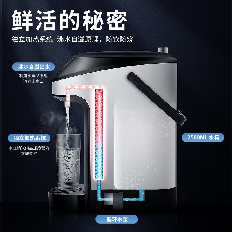 Household Water Machine Small Desktop Desktop Speed Water Machine To Open The Water Electrical Kettle