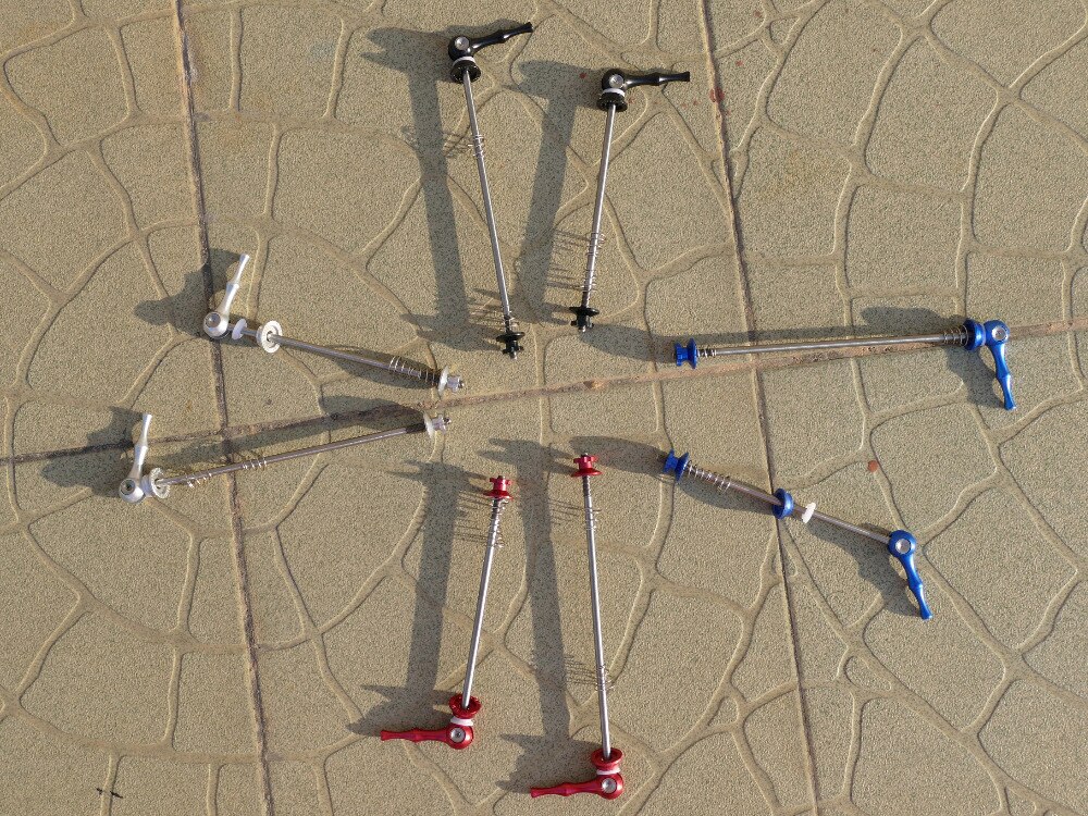 QR Quick Release Lever Hub Cycling Wheel Ti Titanium Skewer for MTB Road Bike