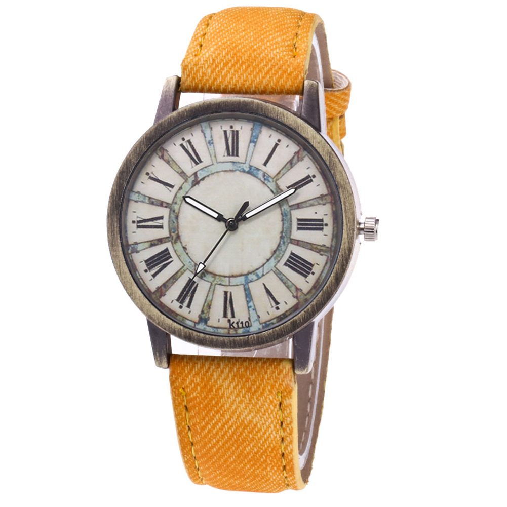 Montre à Quartz avec ceinture en cuir pour femmes, classique, sport, Business, LXH