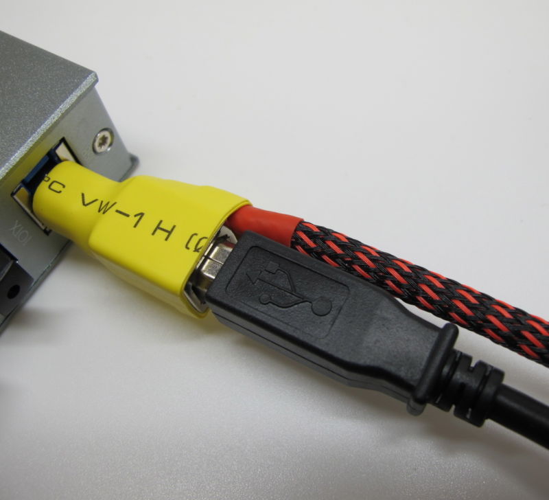 USB port power injection cable, USB-A to USB-B, USB power cable