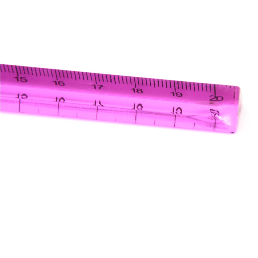 20cm triangular scale ruler Synthetic Quartz scale Measuring Ruler Tools