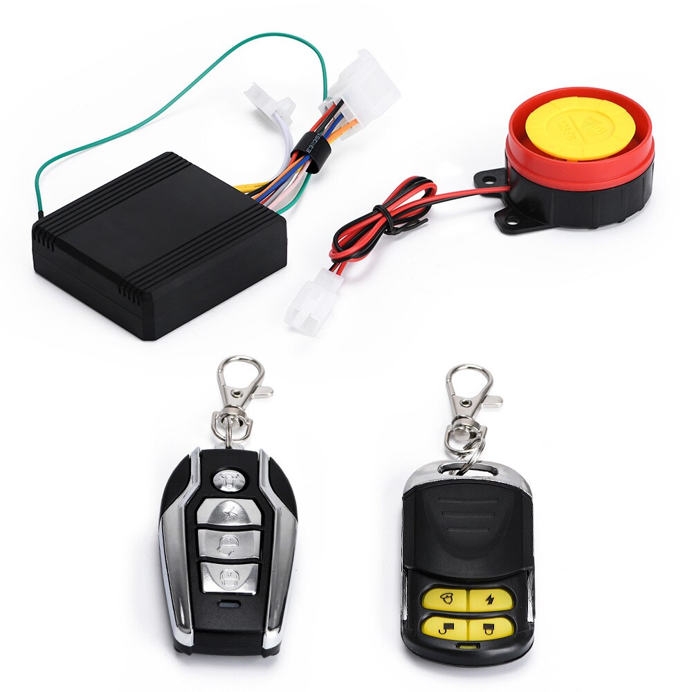 Universal Scooter Motor Anti-Theft Keamanan Alarm Sistem Mesin Mulai Remote Control